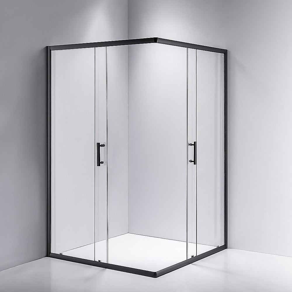 1000 x 1200mm Sliding Door Nano Safety Glass Shower Screen By