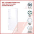 900 x 2100mm Frameless 10mm Safety Glass Shower Screen