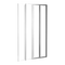 4 Fold Chrome Folding Bath Shower Screen Door Panel 1000 x 1400mm