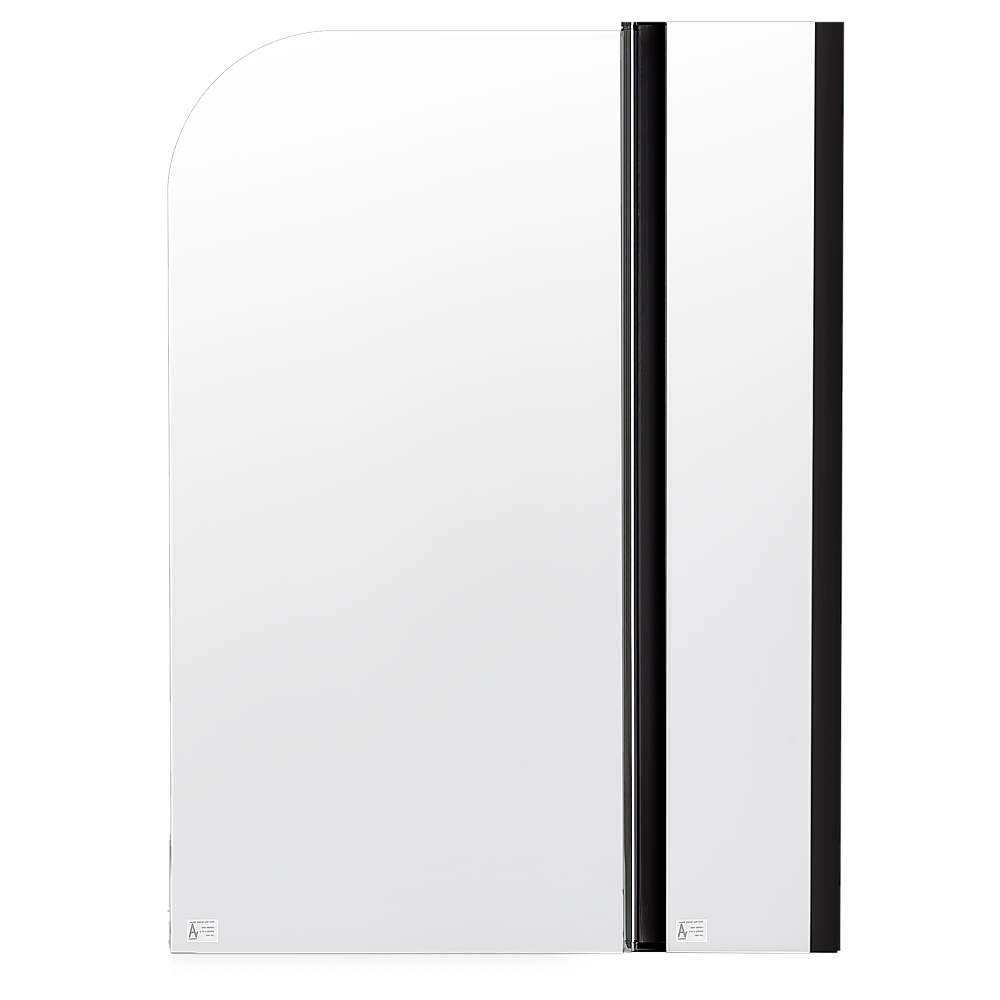 180 Degree Pivot Door 6mm Safety Glass Bath Shower Screen 1200x1400mm By