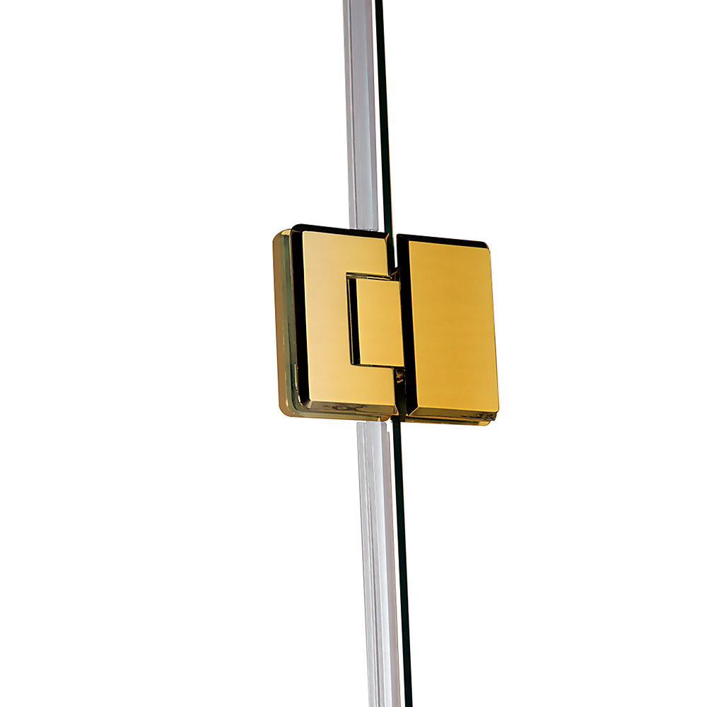 100 x 200cm Wall to Wall Frameless Shower Screen 10mm Glass By