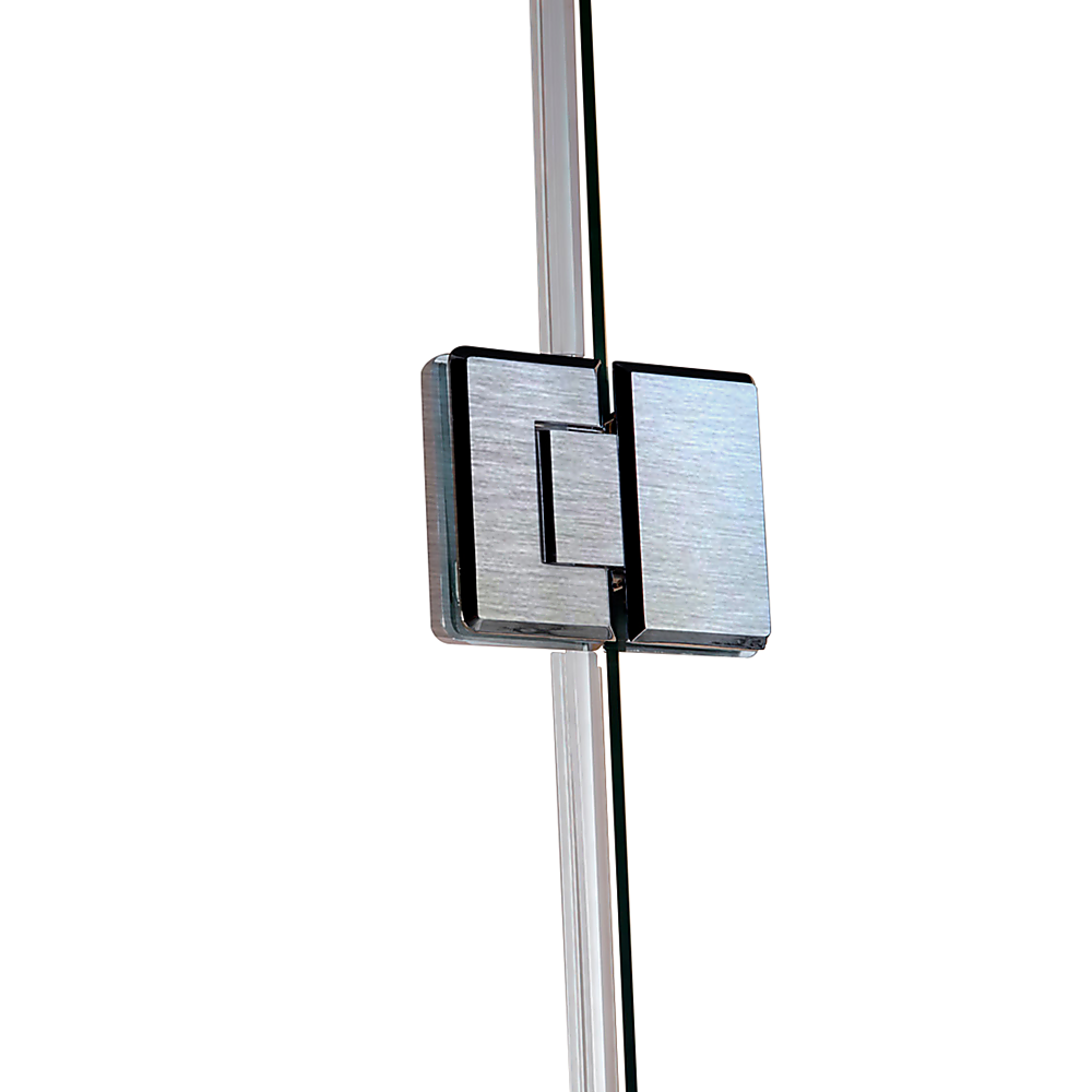 100 x 200cm Wall to Wall Frameless Shower Screen 10mm Glass By