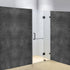 100 x 200cm Wall to Wall Frameless Shower Screen 10mm Glass By