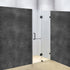 120 x 200cm Wall to Wall Frameless Shower Screen 10mm Glass By