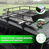 Universal Roof Rack Basket - Car Luggage Carrier Steel Cage Vehicle Cargo