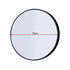 70cm Round Wall Mirror Bathroom Makeup Mirror by Della Francesca