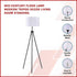 Mid-Century Floor Lamp Modern Tripod Decor Living Room Standing