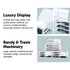 11 Drawers Clear Acrylic Tower Organiser Cosmetic jewellery Luxury Storage Cabinet