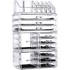 11 Drawers Clear Acrylic Tower Organiser Cosmetic jewellery Luxury Storage Cabinet