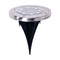 12x Solar Powered LED Buried Inground Recessed Light Garden Outdoor Deck Path