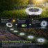 12x Solar Powered LED Buried Inground Recessed Light Garden Outdoor Deck Path