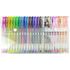Glitter Gel Pens (100 pack) with 2.5X More Ink - Craft, Kids & Adult Colouring