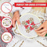 Embroidery Starter Kit Cross Stitch Kit DIY Hand Craft Stitch 50 Color Kit