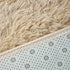 230x200cm Floor Rugs Large Shaggy Rug Area Carpet Bedroom Living Room Mat - Beige