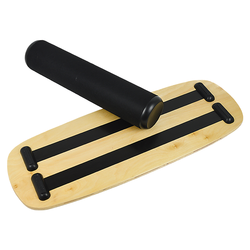 Balance Board Trainer with Stopper Wobble Roller, 180kg Weight Capacity