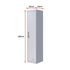 One-Door Office Gym Shed Clothing Locker Cabinet