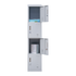 4-Door Vertical Locker for Office Gym Shed School Home Storage