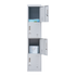 4-Door Vertical Locker for Office Gym Shed School Home Storage