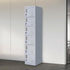 6-Door Locker for Office Gym Shed School Home Storage