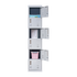 6-Door Locker for Office Gym Shed School Home Storage