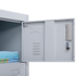 6-Door Locker for Office Gym Shed School Home Storage