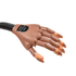 Practice Hand Model for Nail Art Training and Display Manicure with false nails