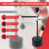 Free Standing Punching Bag 120-190cm Adjustable Boxing Reflex Bag Dummy, Black