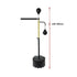 Free Standing Punching Bag 120-190cm Adjustable Boxing Reflex Bag Dummy, Black