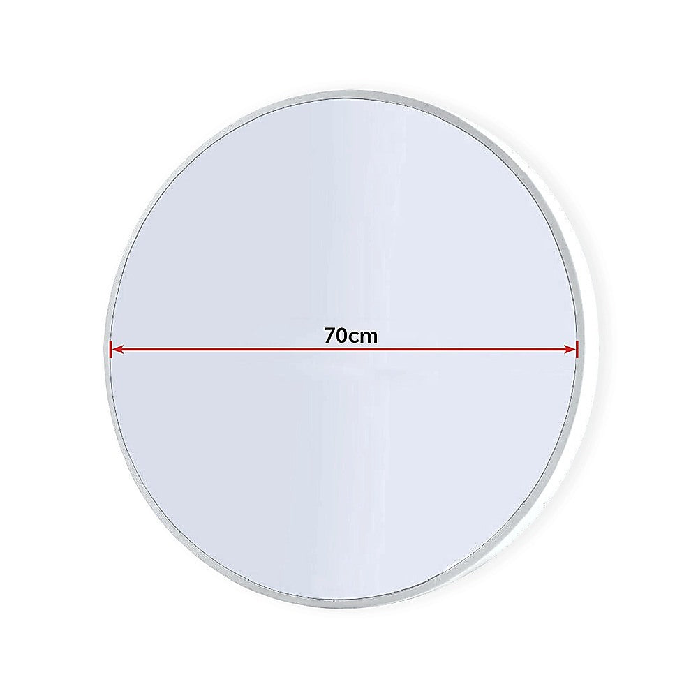 70cm Round Wall Mirror Bathroom Makeup Mirror