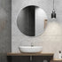 90cm Round Wall Mirror Bathroom Makeup Mirror by Della Francesca