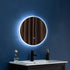 50cm LED Wall Mirror Bathroom Mirrors Light Decor Round