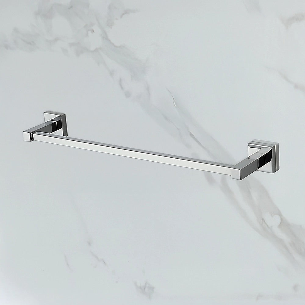 Classic Chrome Towel Bar Rail Bathroom