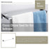 Classic Chrome Towel Bar Rail Bathroom