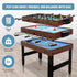 4FT 3-in-1 Games Foosball Soccer Hockey Pool Table, MDF, Ages 8 Plus Set