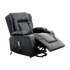Recliner Chair Electric Massage Chair Lift Heated Leather Lounge Sofa Black