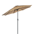 9FT Patio Umbrella Outdoor Garden Table Umbrella with 8 Sturdy Ribs