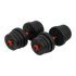 30kg Adjustable Rubber Dumbbell Set Barbell Home GYM Exercise Weights