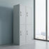 Four-Door Office Gym Shed Storage Locker