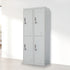Four-Door Office Gym Shed Storage Locker