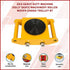 Heavy Duty Machine Dolly Skate Machinery Roller Mover Cargo Trolley 6T
