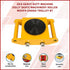 Heavy Duty Machine Dolly Skate Machinery Roller Mover Cargo Trolley 6T