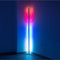 RGB LED Corner Floor Lamp 142cm, Colour Changing Mood Light with Remote, White