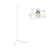 RGB LED Corner Floor Lamp 142cm, Colour Changing Mood Light with Remote, White