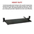 Clamp On Keyboard Tray 75cm W x 25cm D Extra Large