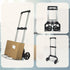 150KG Portable Cart Folding Dolly Push Truck Hand Collapsible Luggage Trolley