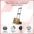 150KG Portable Cart Folding Dolly Push Truck Hand Collapsible Luggage Trolley