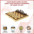 Chess Board Games Folding Large Chess Wooden Chessboard Set Wood Toy Gift