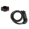 Security 5 Digit Combination Bike Cable Lock with Mounting Bracket