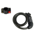 Security 5 Digit Combination Bike Cable Lock with Mounting Bracket