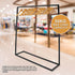 Commercial Clothing Garment Rack Retail Shop Black